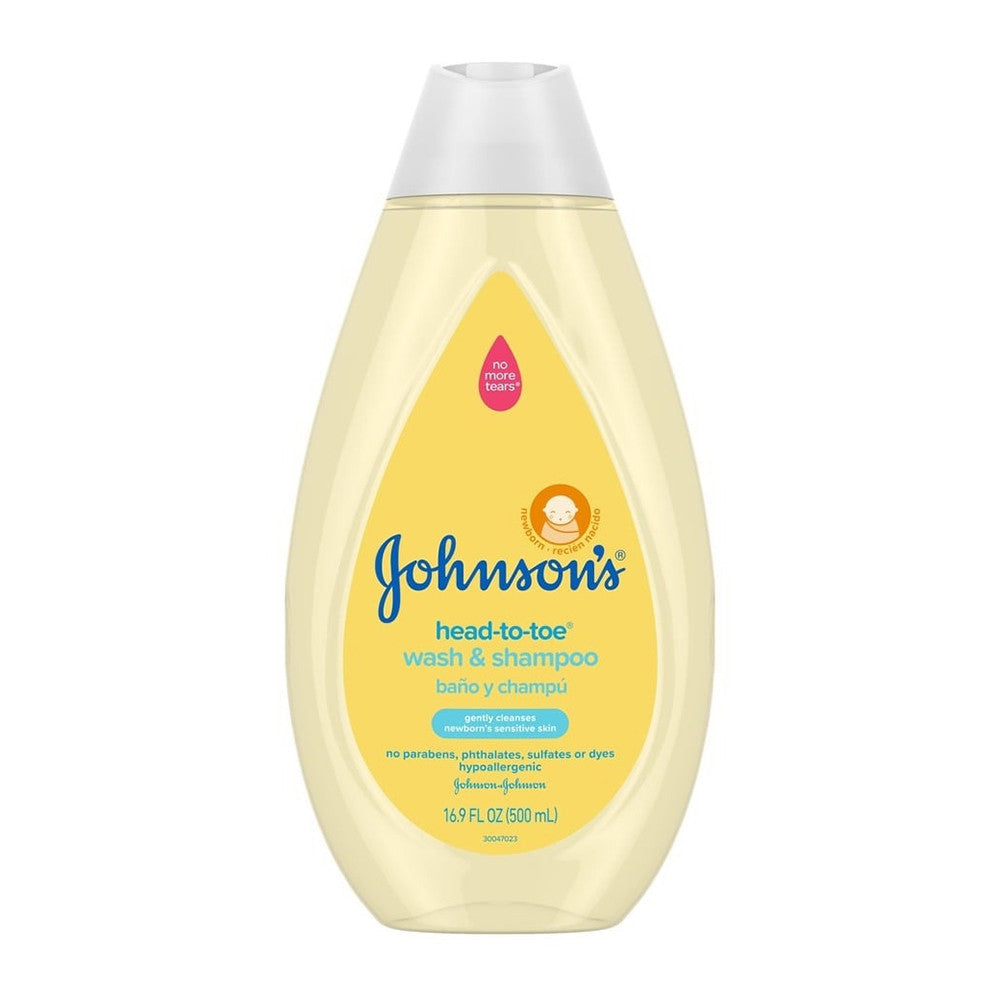 Johnsons Baby Head To Toe Wash And Shampoo, 1.7 Oz